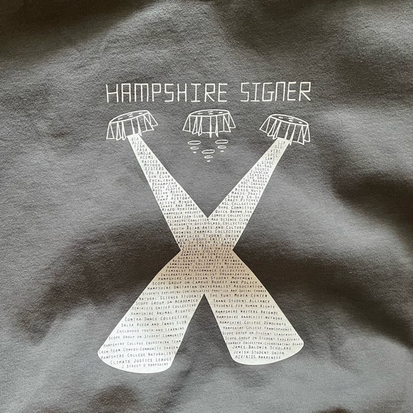 Gray Graphic Hoodie - Picture 6 of 7